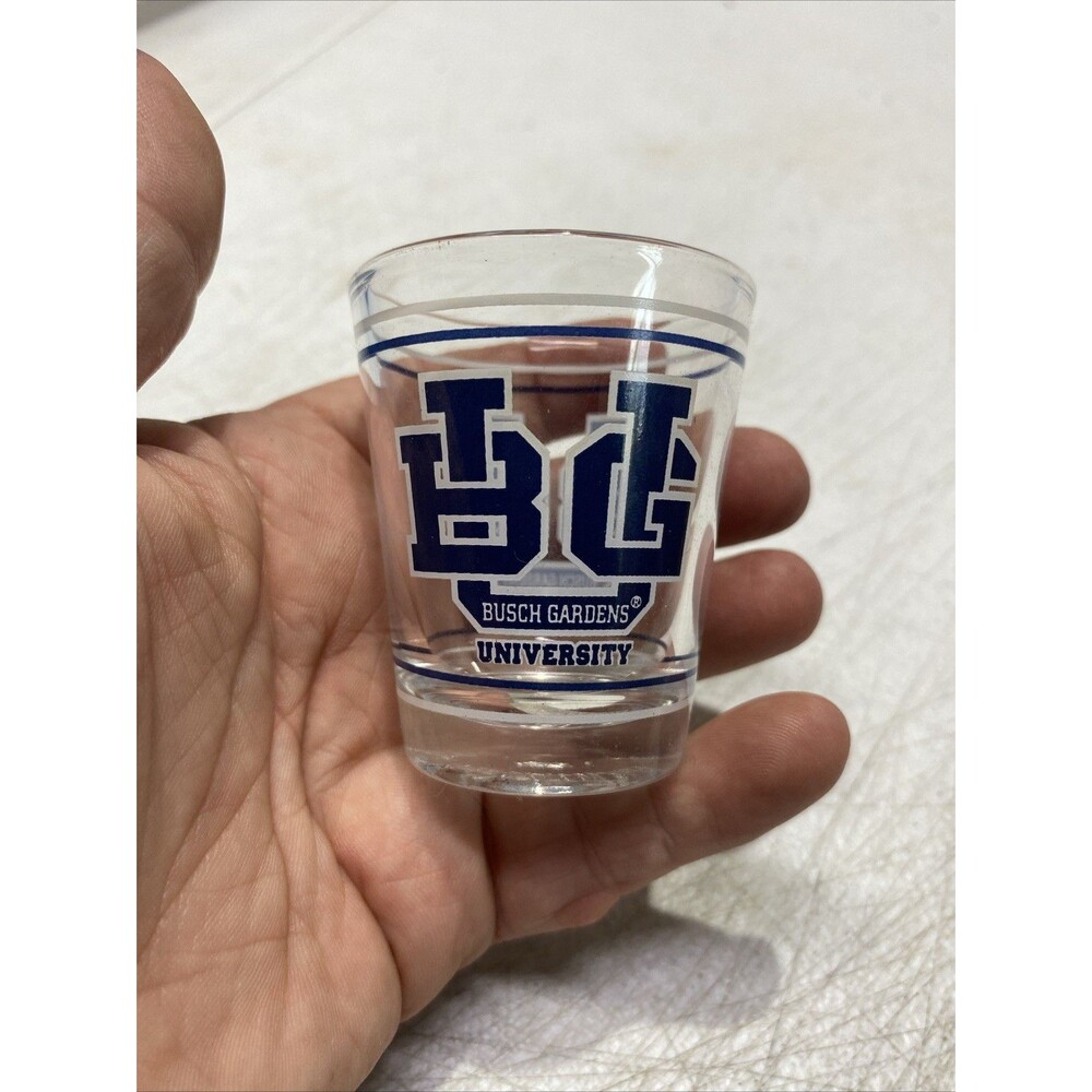 Busch Gardens University Shot Glass BGU